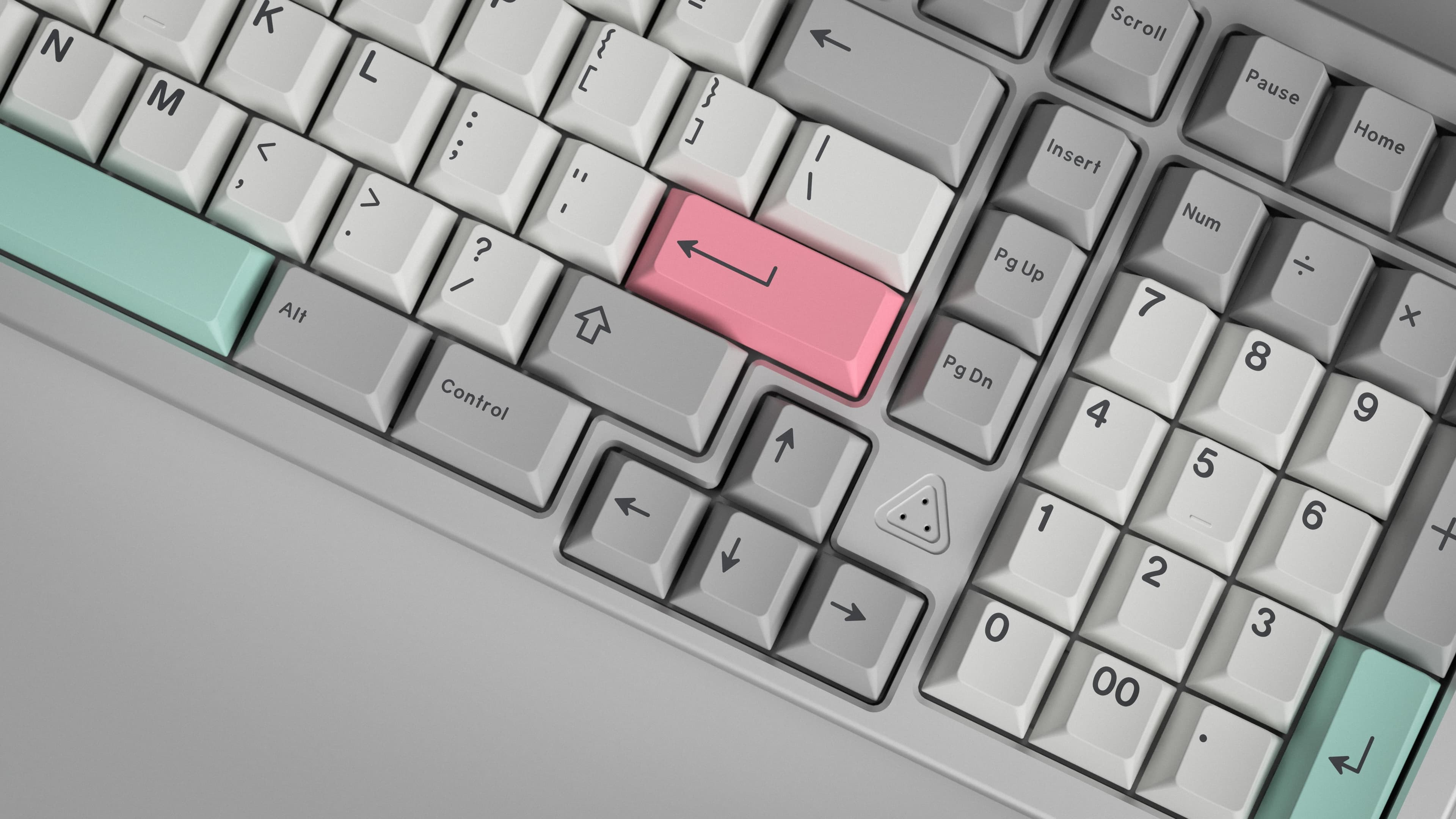 GMK Modern Dolch Light on the Austin keyboard