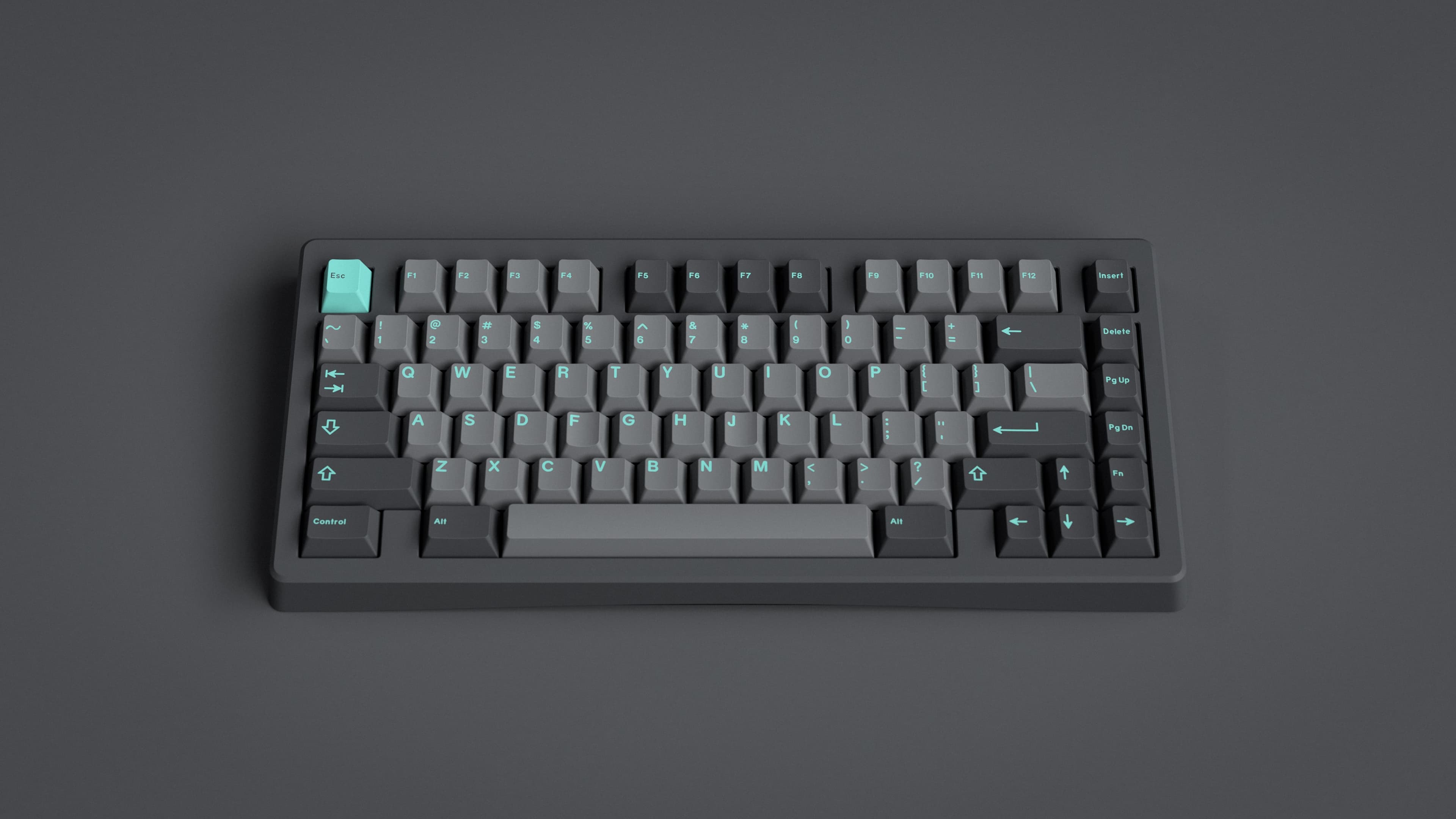 GMK Modern Dolch 2 on the BauerX keyboard