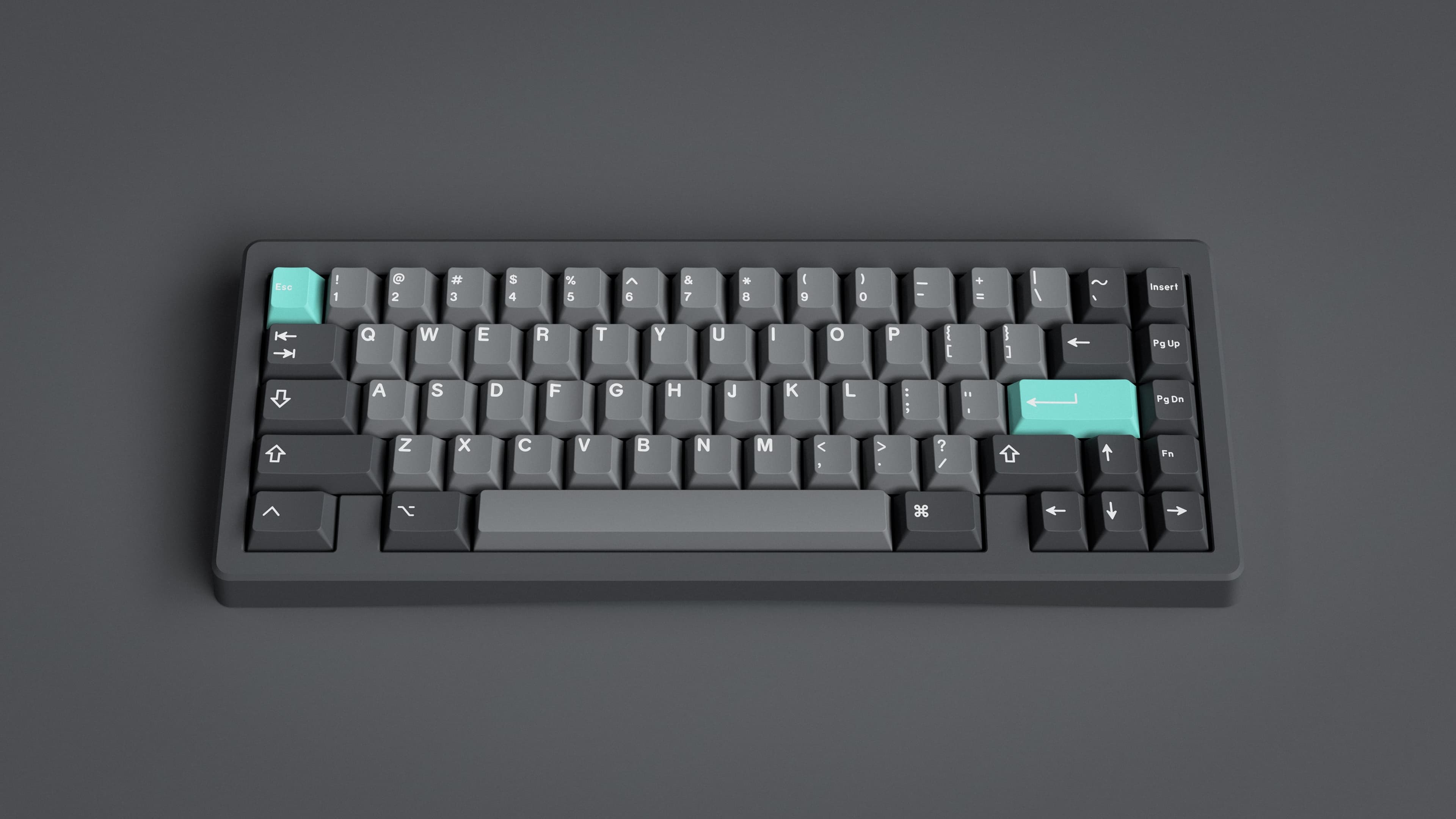GMK Modern Dolch 2 on the Bauer keyboard