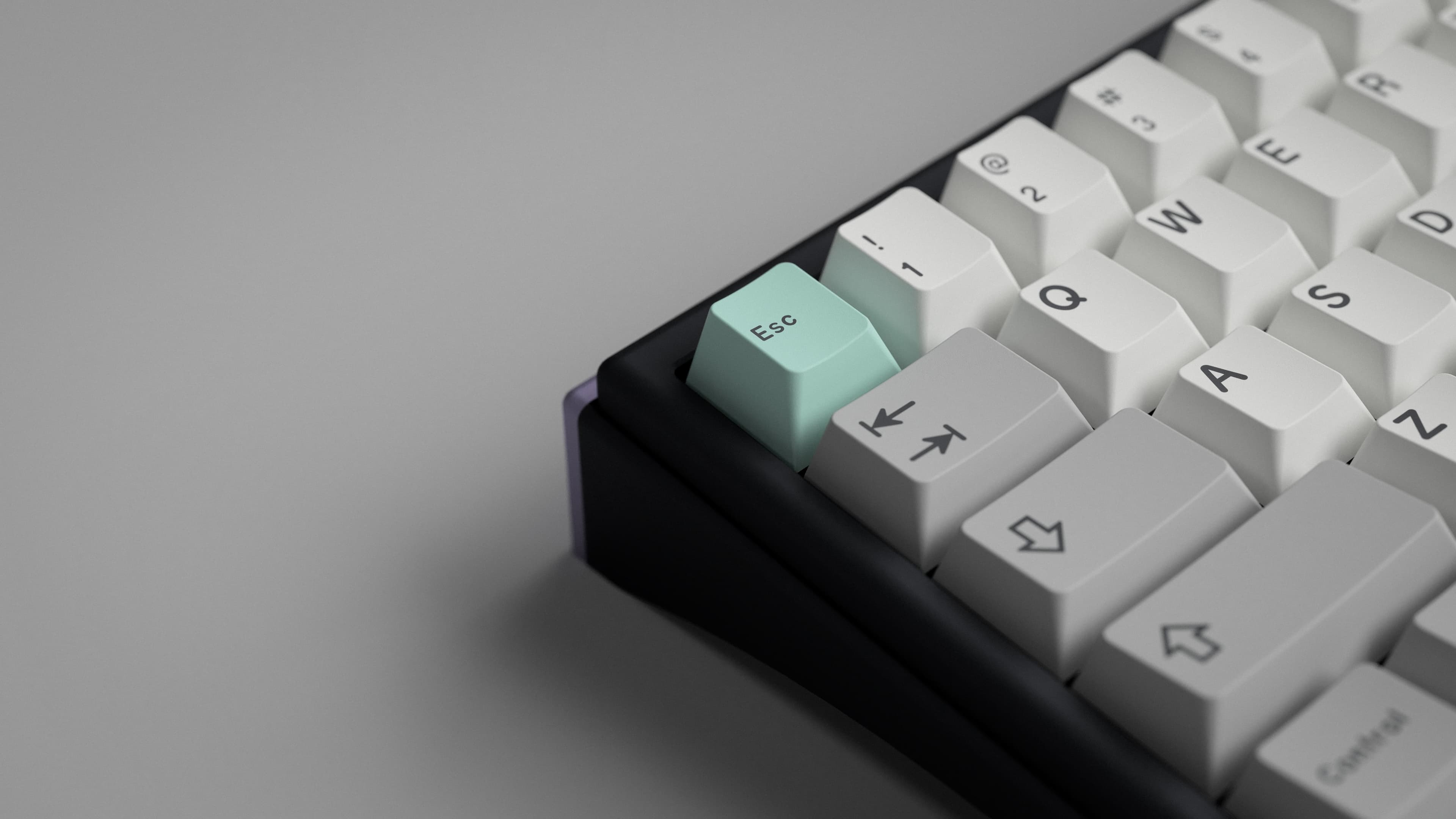 GMK Modern Dolch Light on the Chimera keyboard