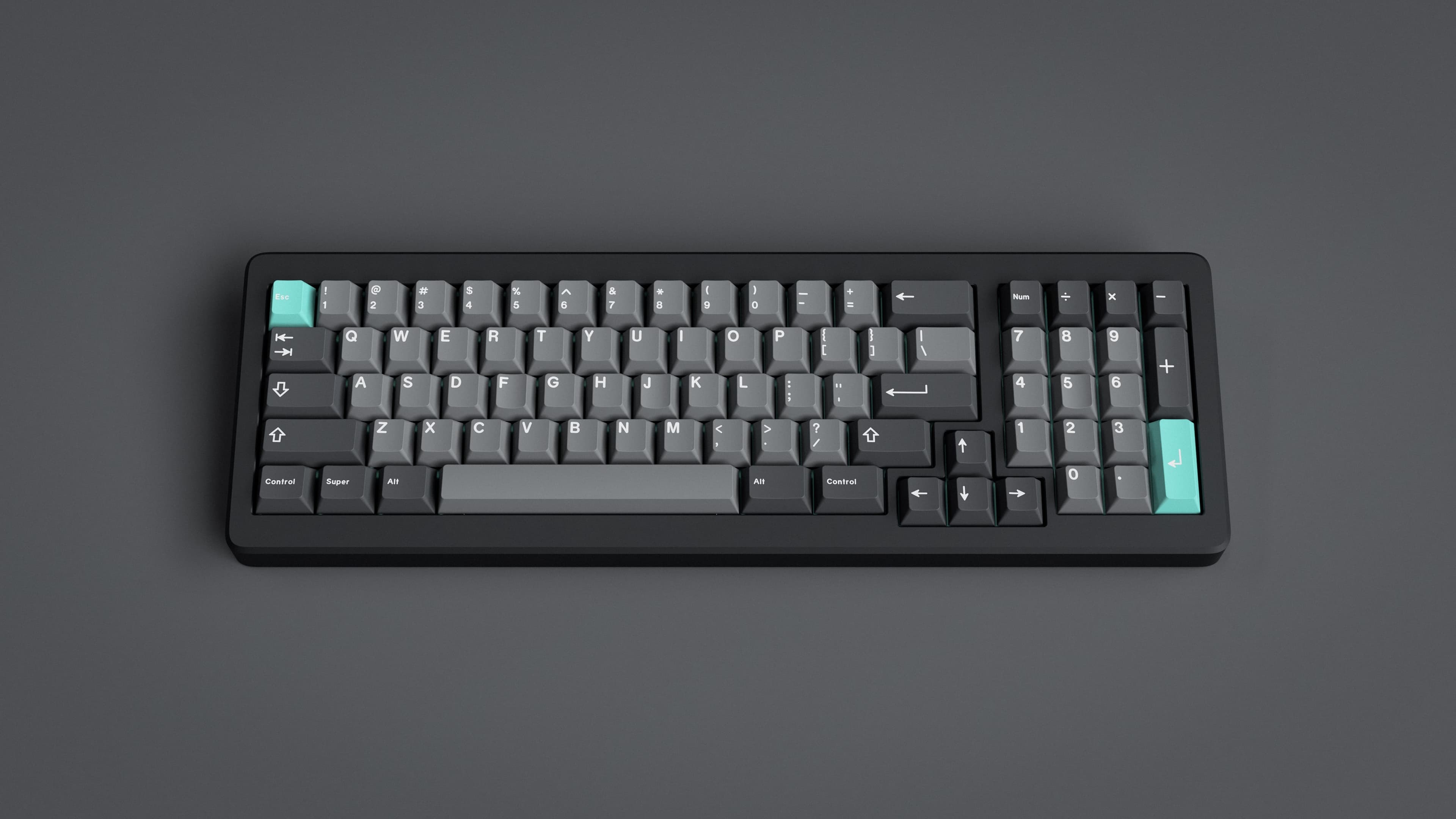 GMK Modern Dolch 2 on the Dharma keyboard