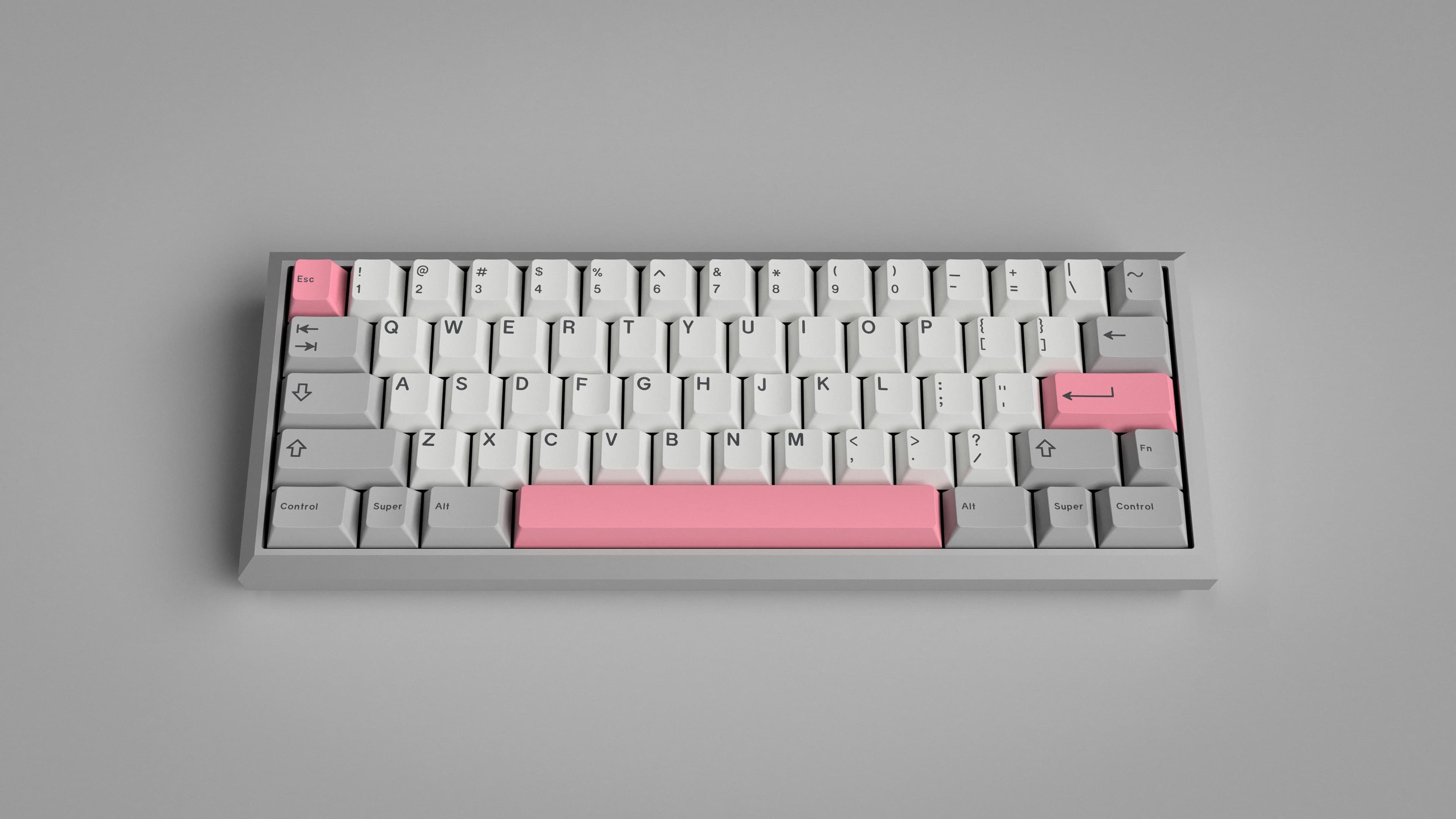 GMK Modern Dolch Light on the Fjell keyboard