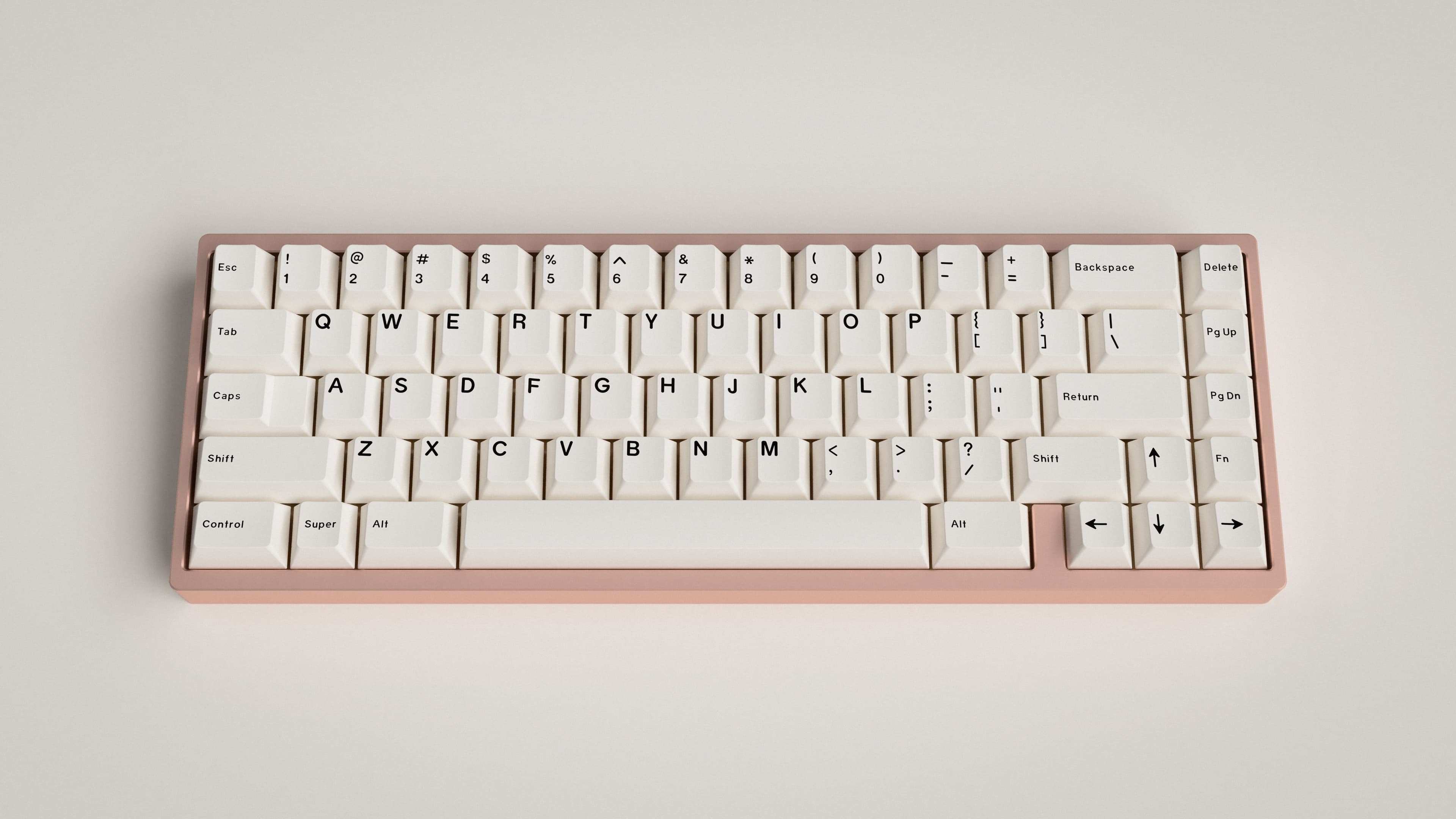 GMK Minimal on the KBD67 keyboard