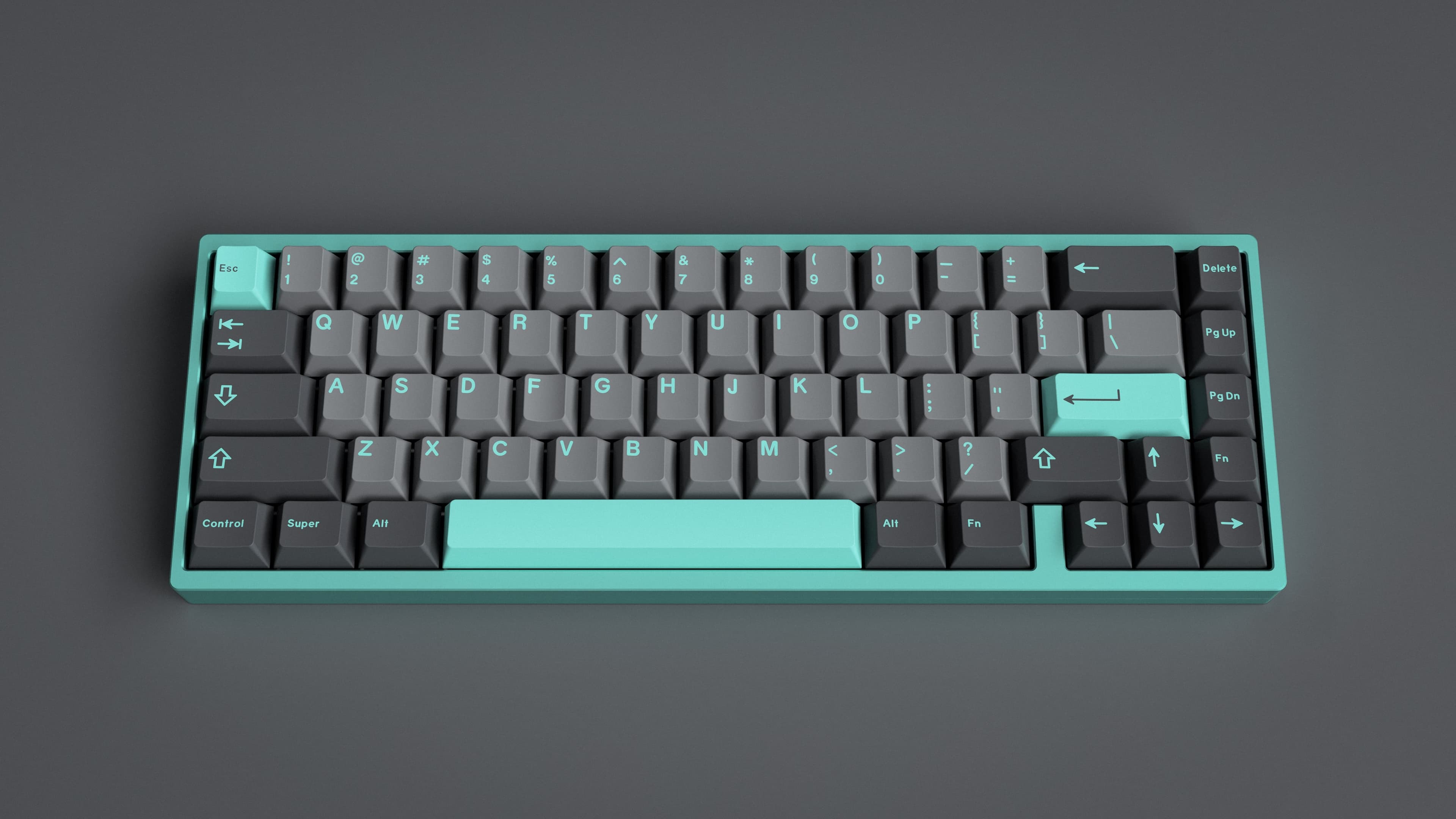 GMK Modern Dolch 2 on the KBD67 keyboard