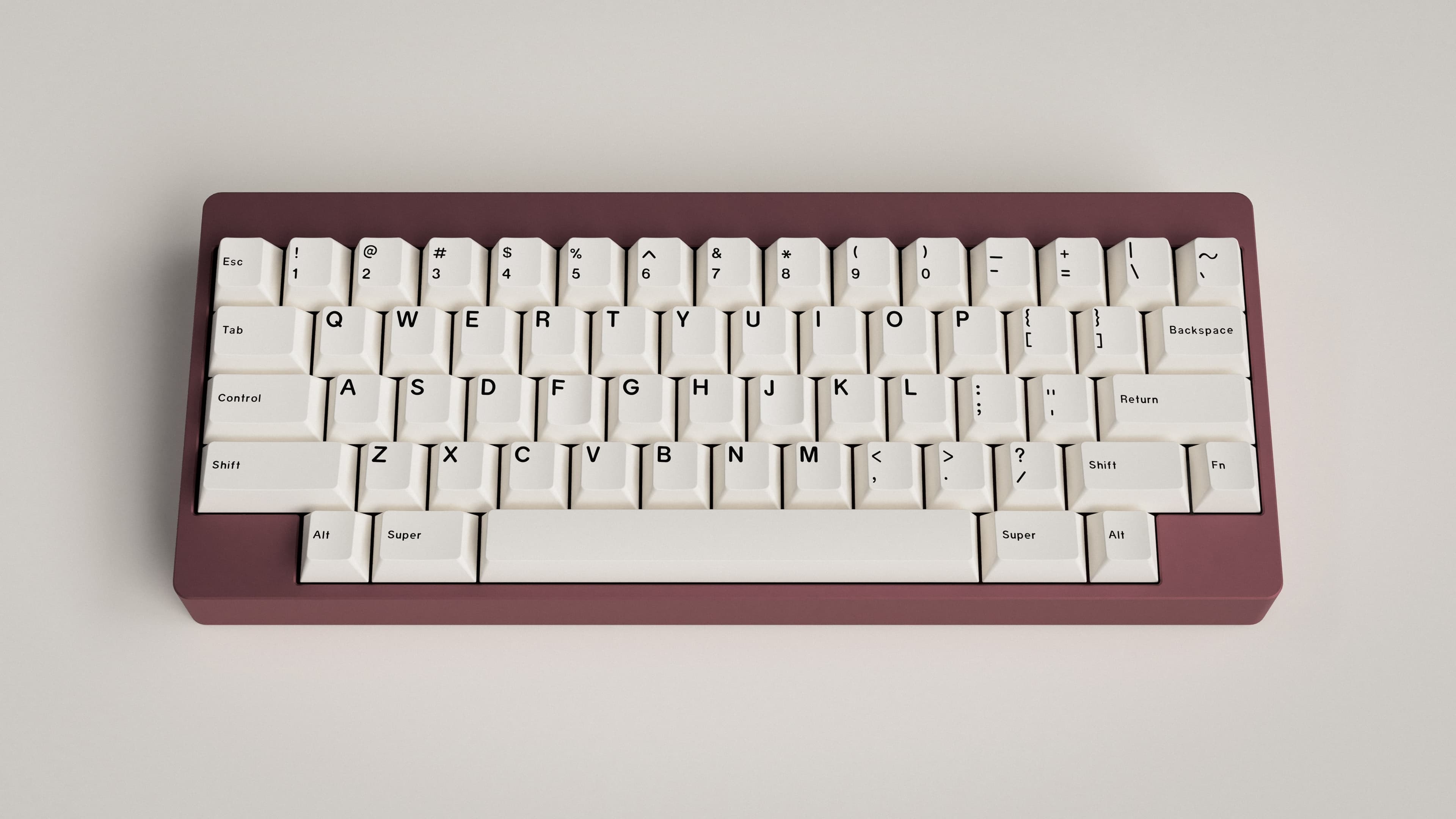 GMK Minimal on the M60 keyboard