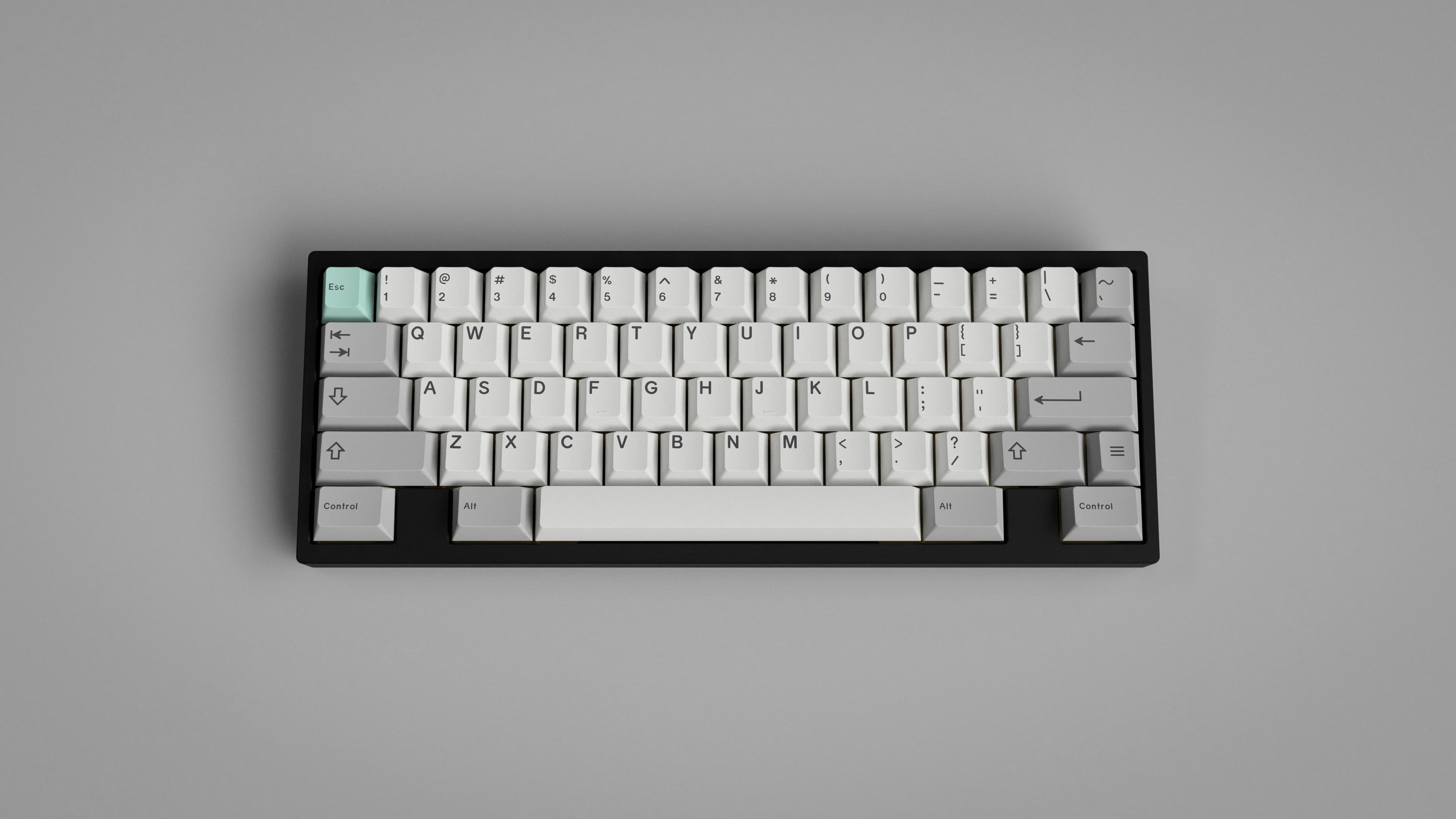 GMK Modern Dolch Light on the Polaris keyboard