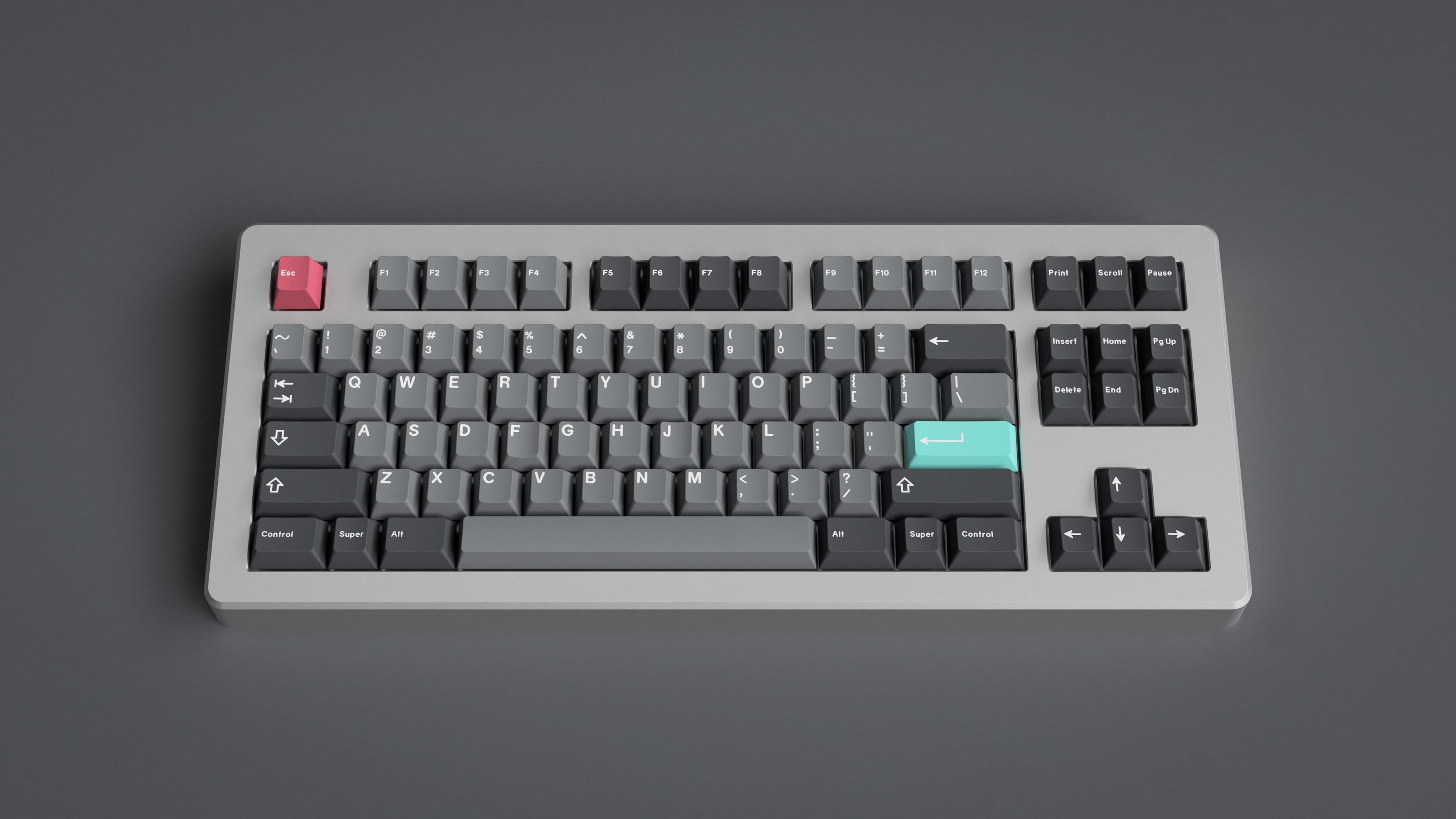 GMK Modern Dolch 2 on the U80 keyboard