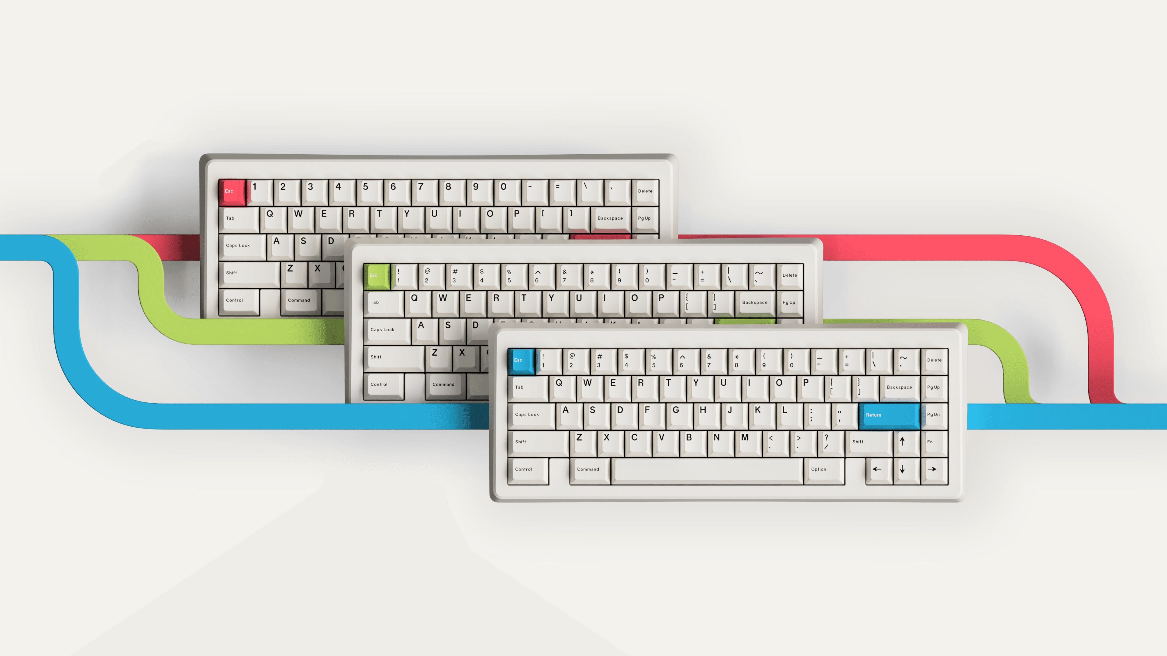 GMK Minimal 2 on the Bauer keyboard